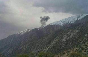 سقوط هواپیمای مسافربری ترکیه در خاک ایران